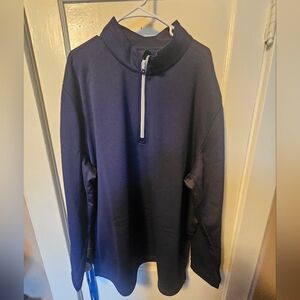 Callaway Navy Blue Quarter-Zip Sweatshirt